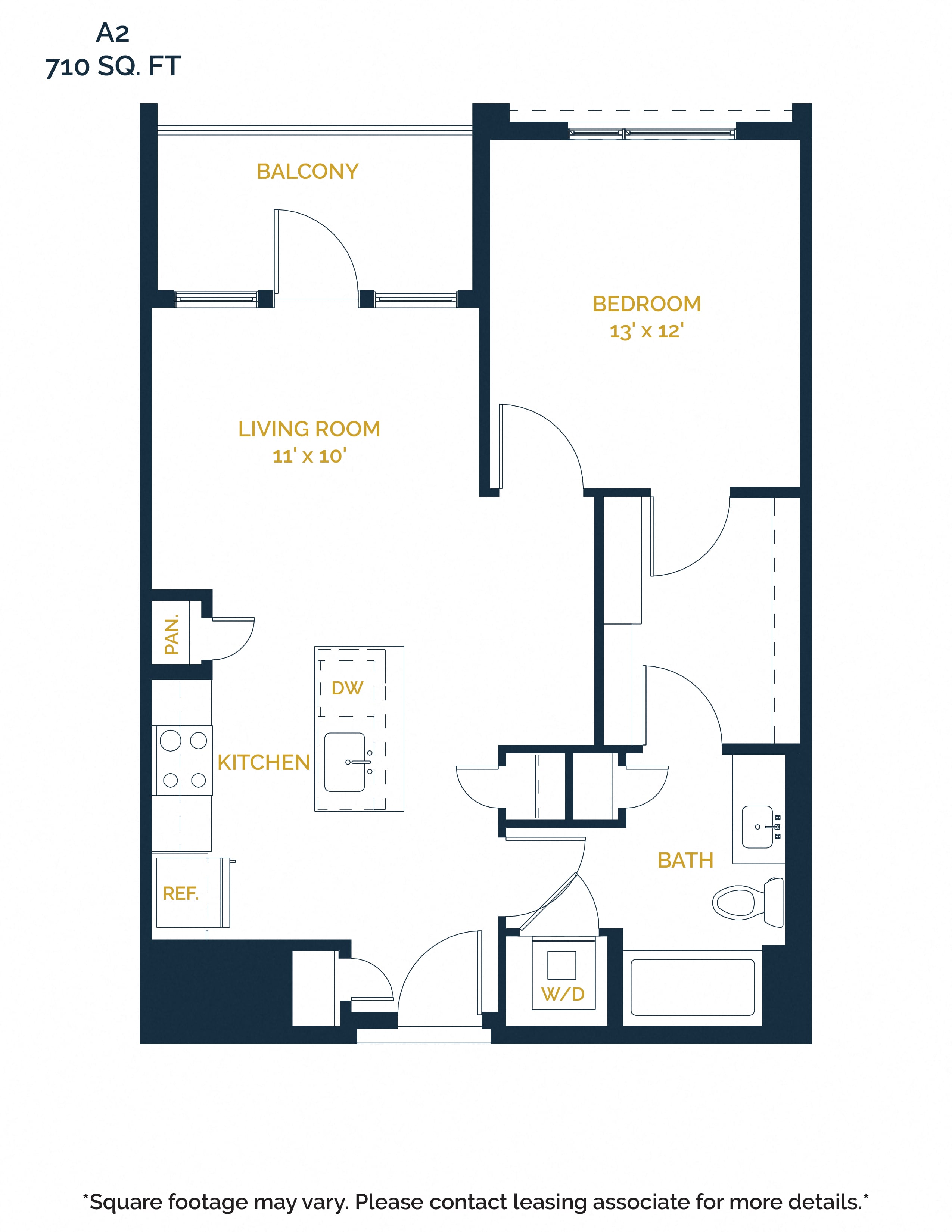 A2 floor plan
