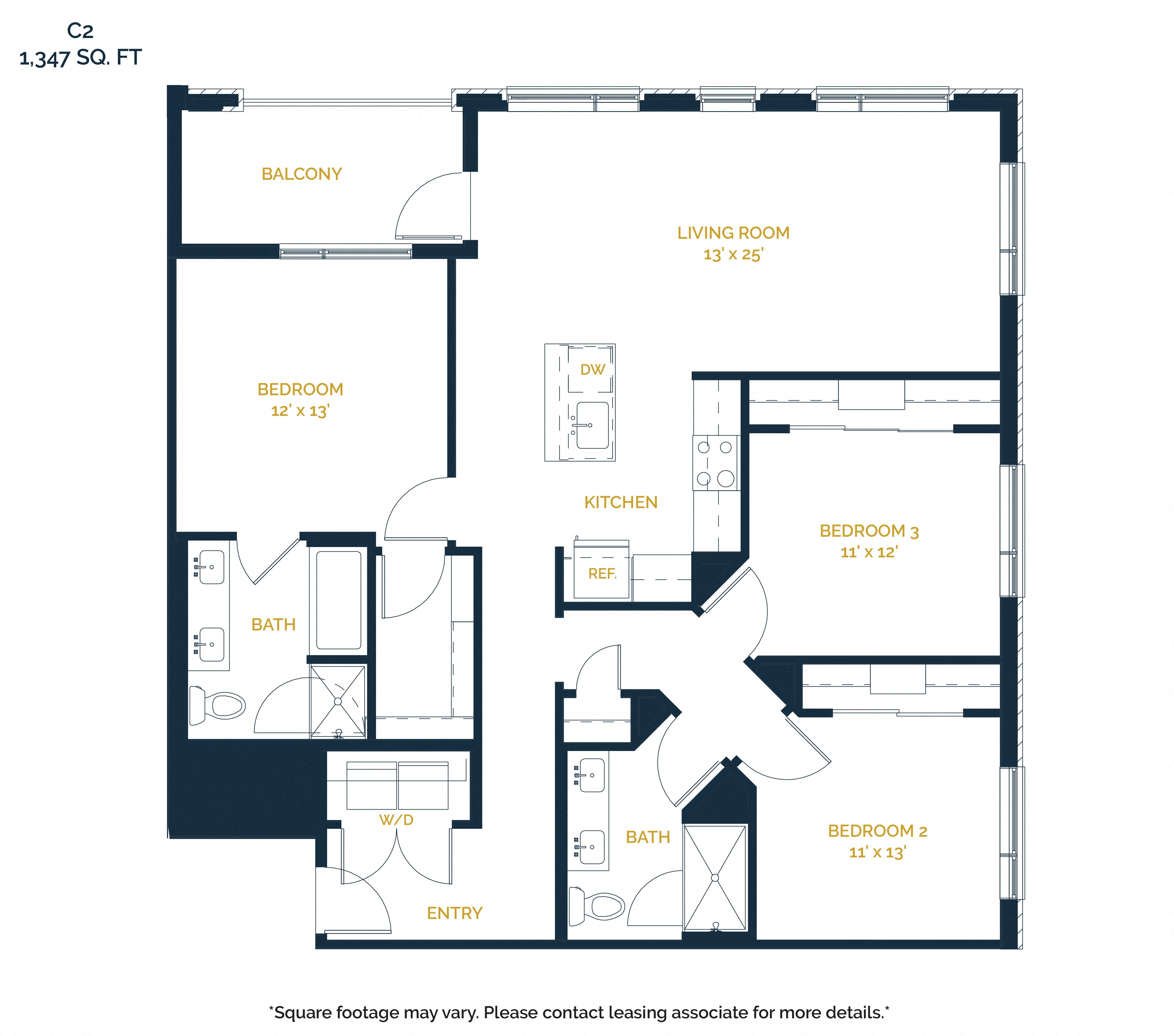 C2 floor plan