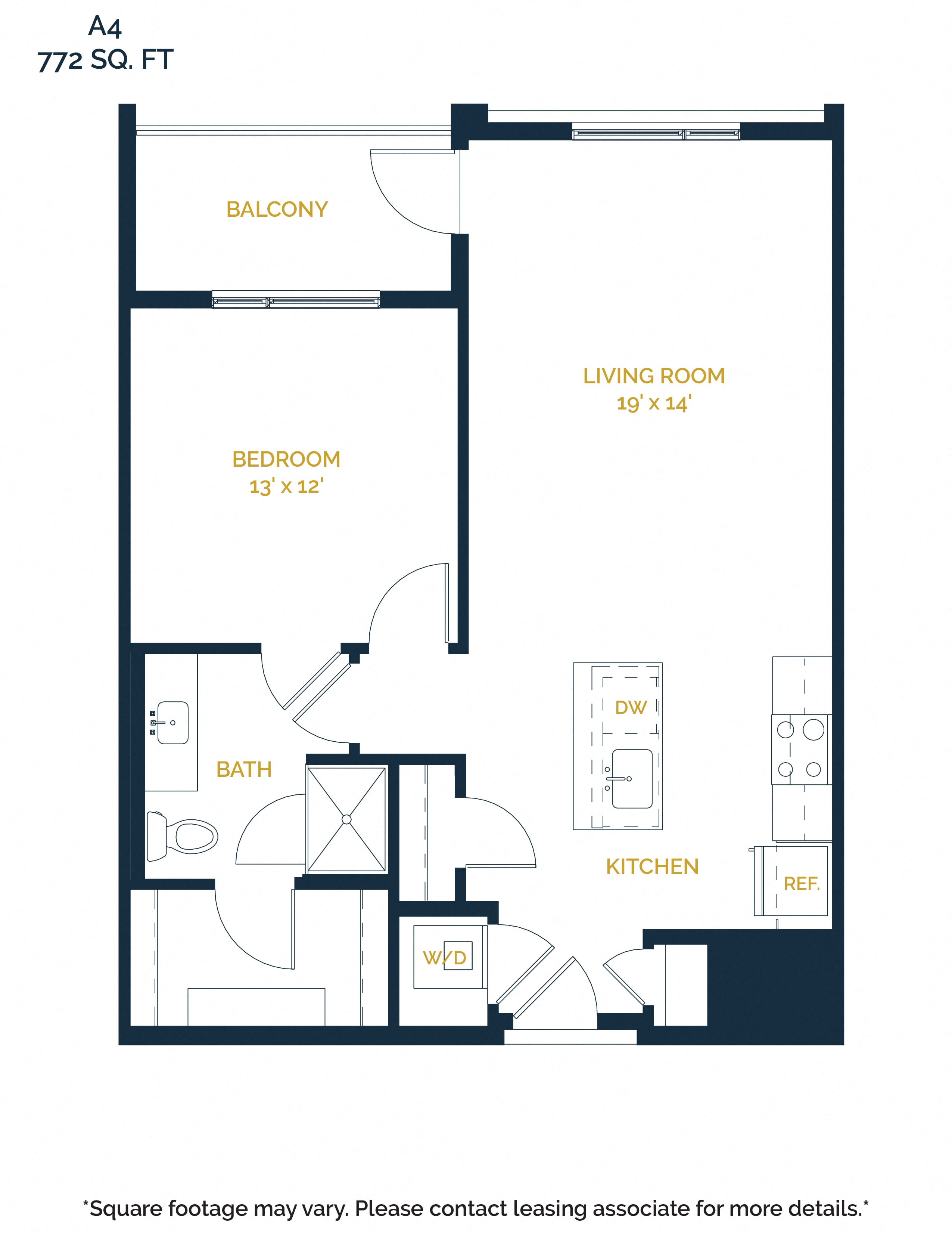 A4 floor plan