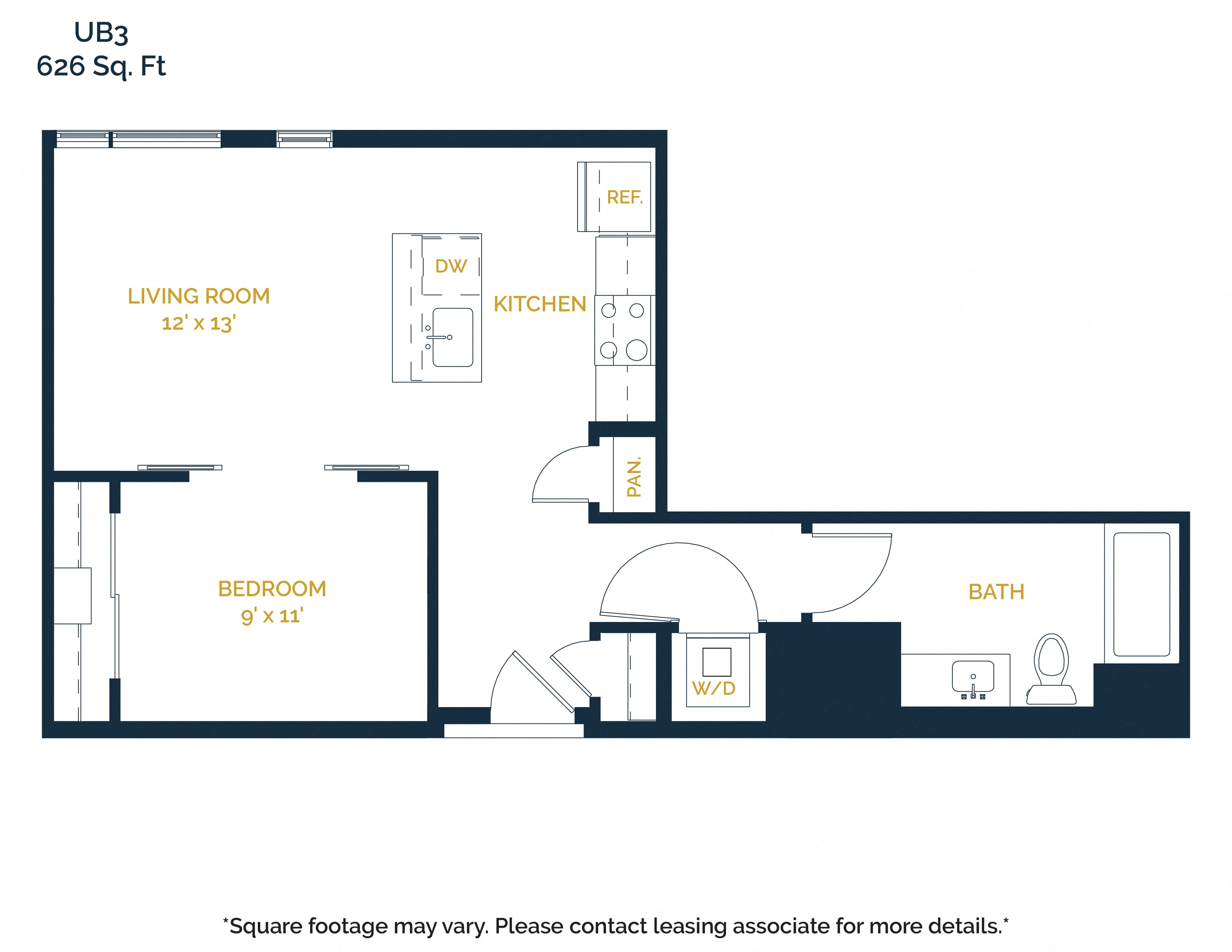 UB3 floor plan