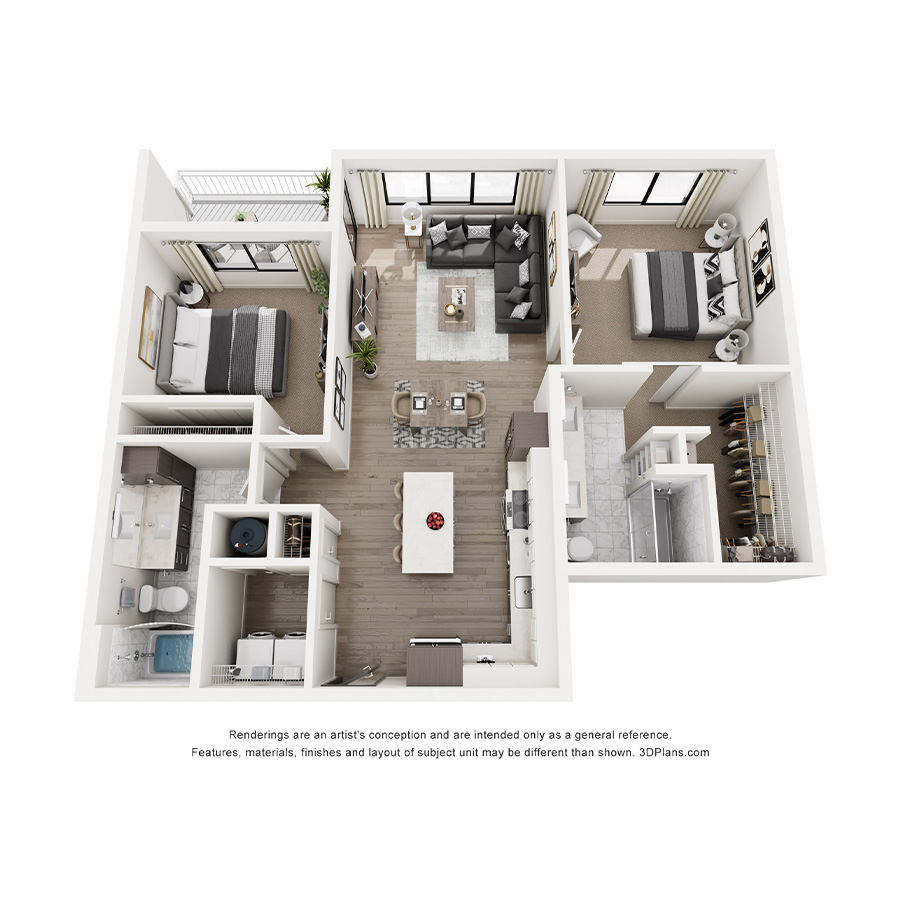 C-2 floor plan