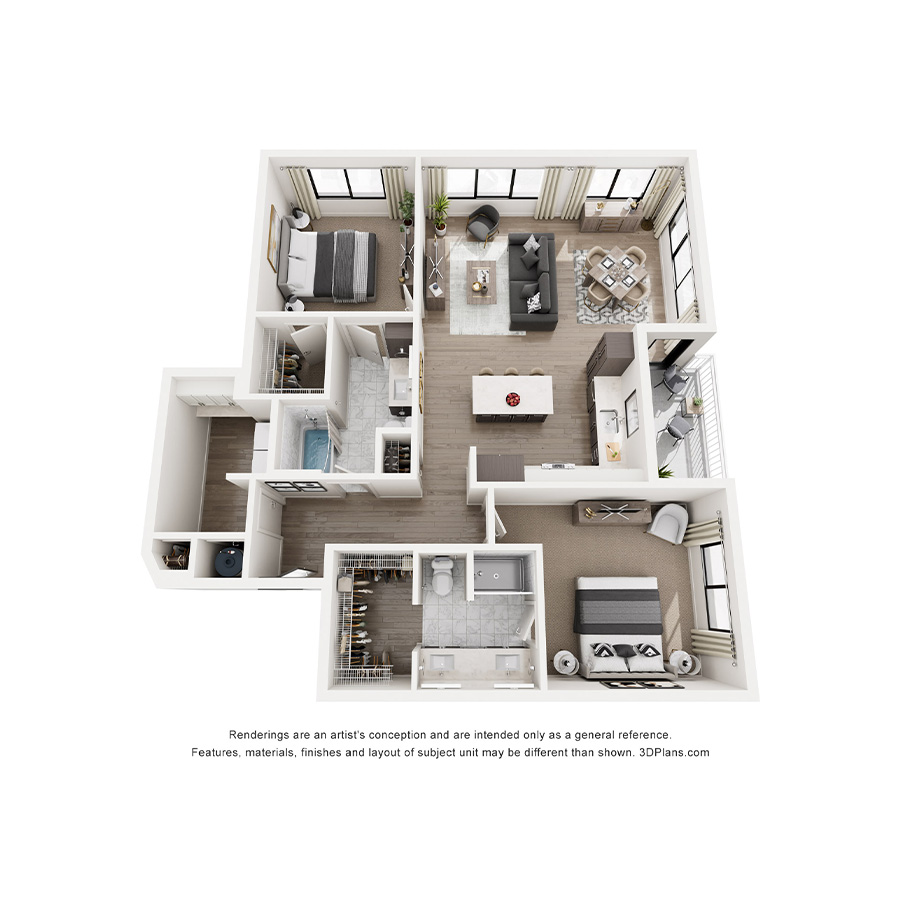 C-3B floor plan