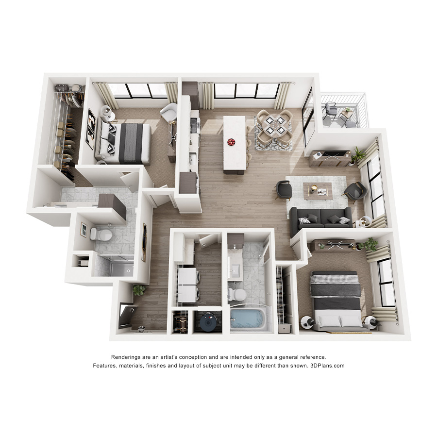 C-3C floor plan