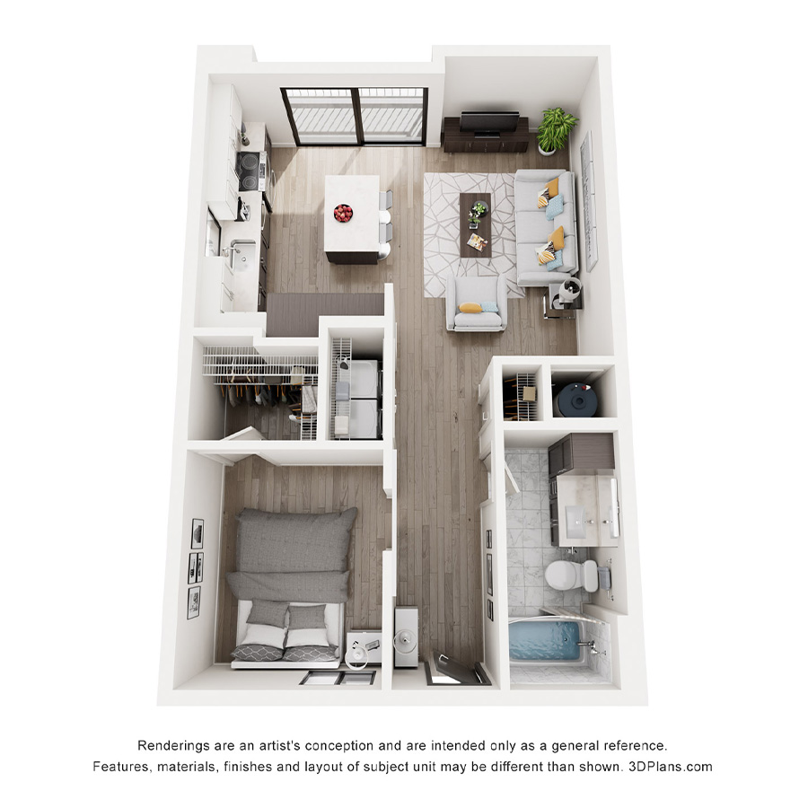 A-1 floor plan