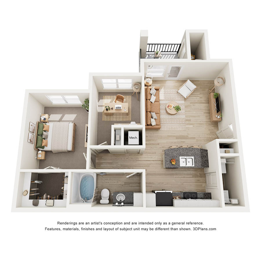 A2A floor plan