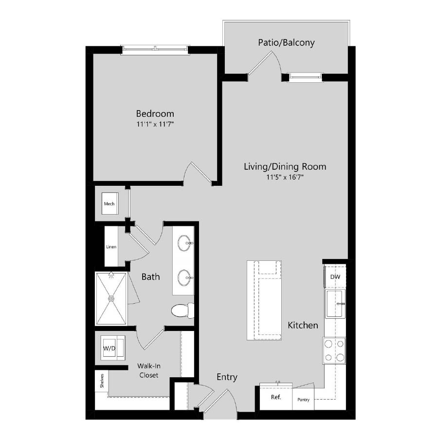 A2 floor plan