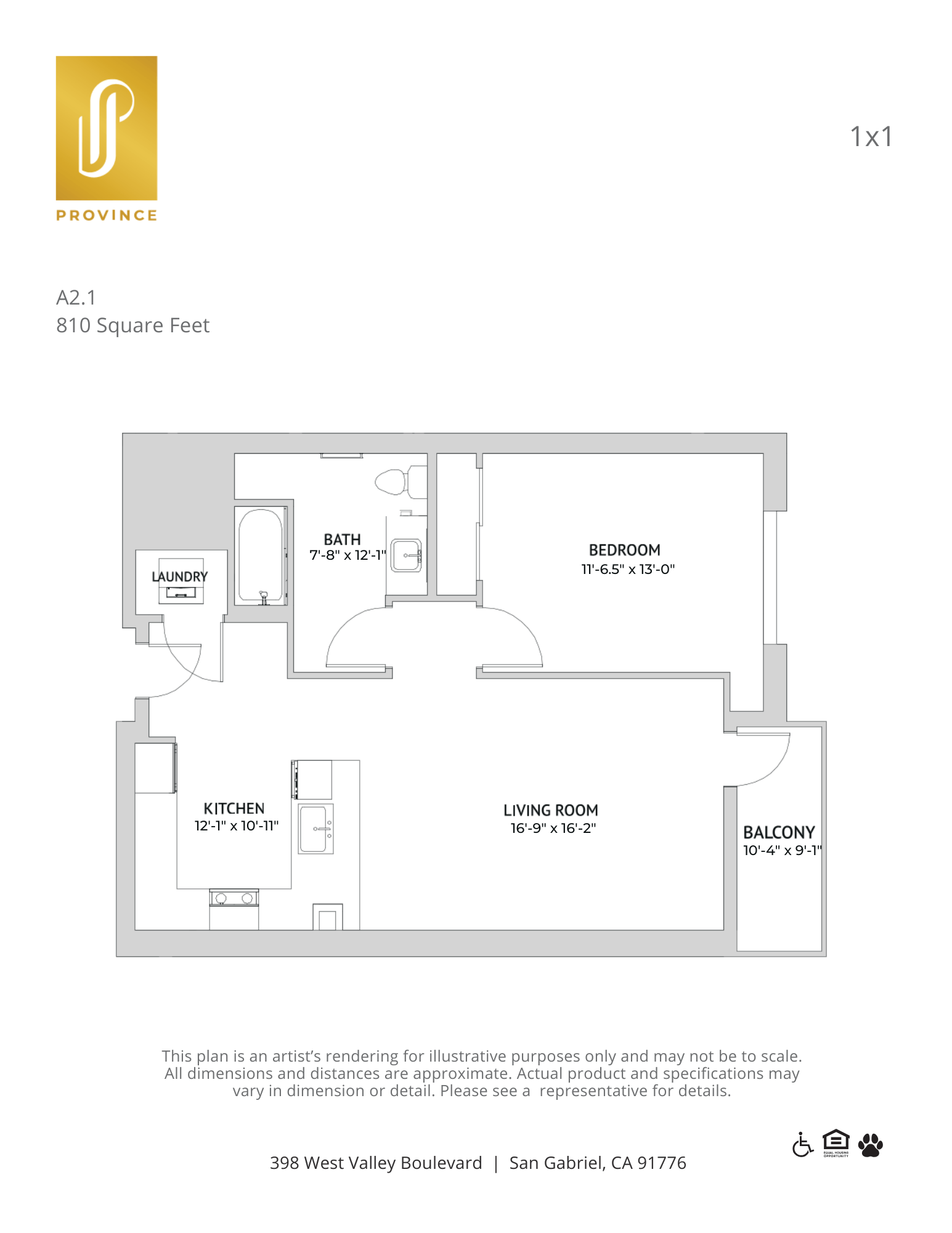 A2.1 floor plan
