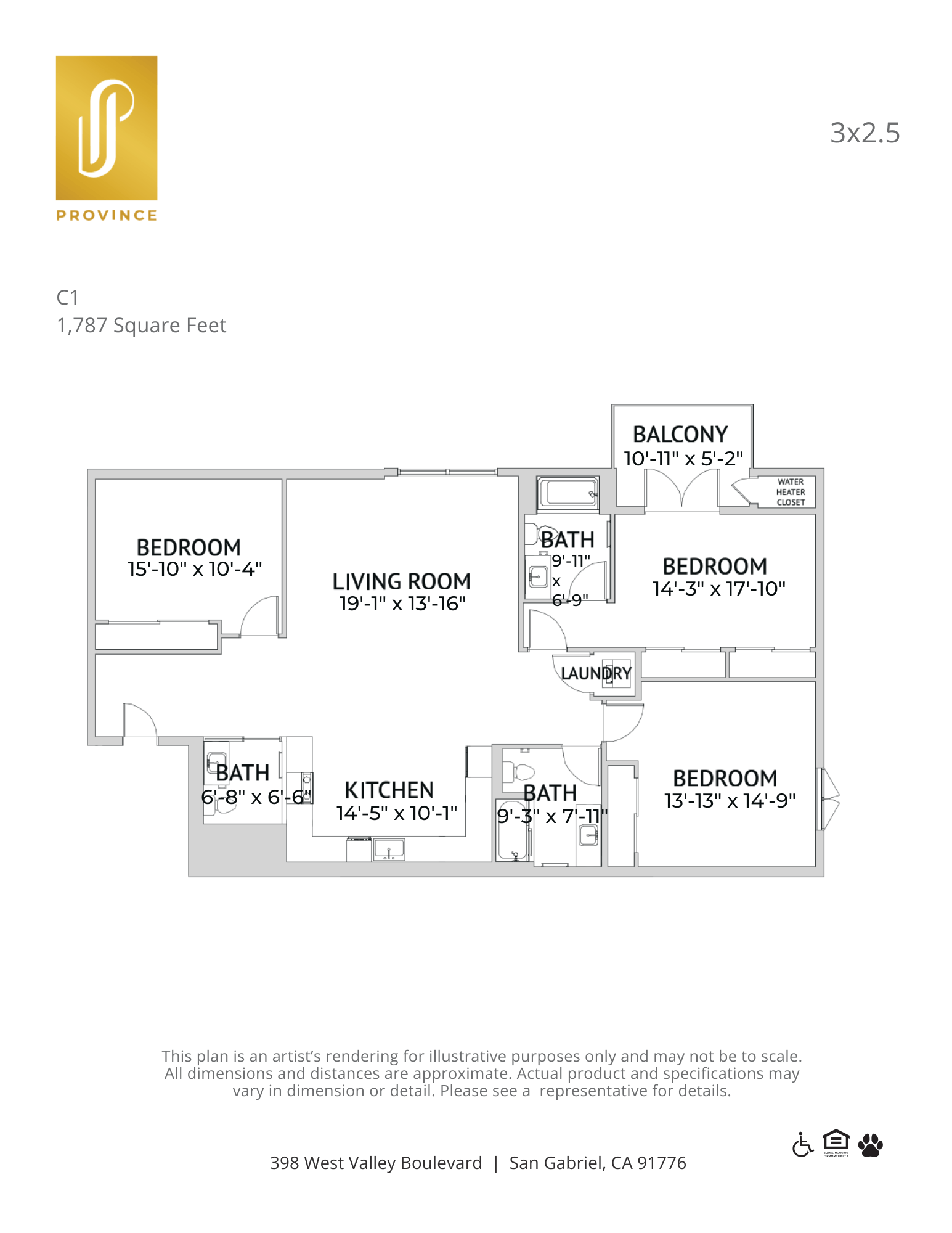 C1 floor plan