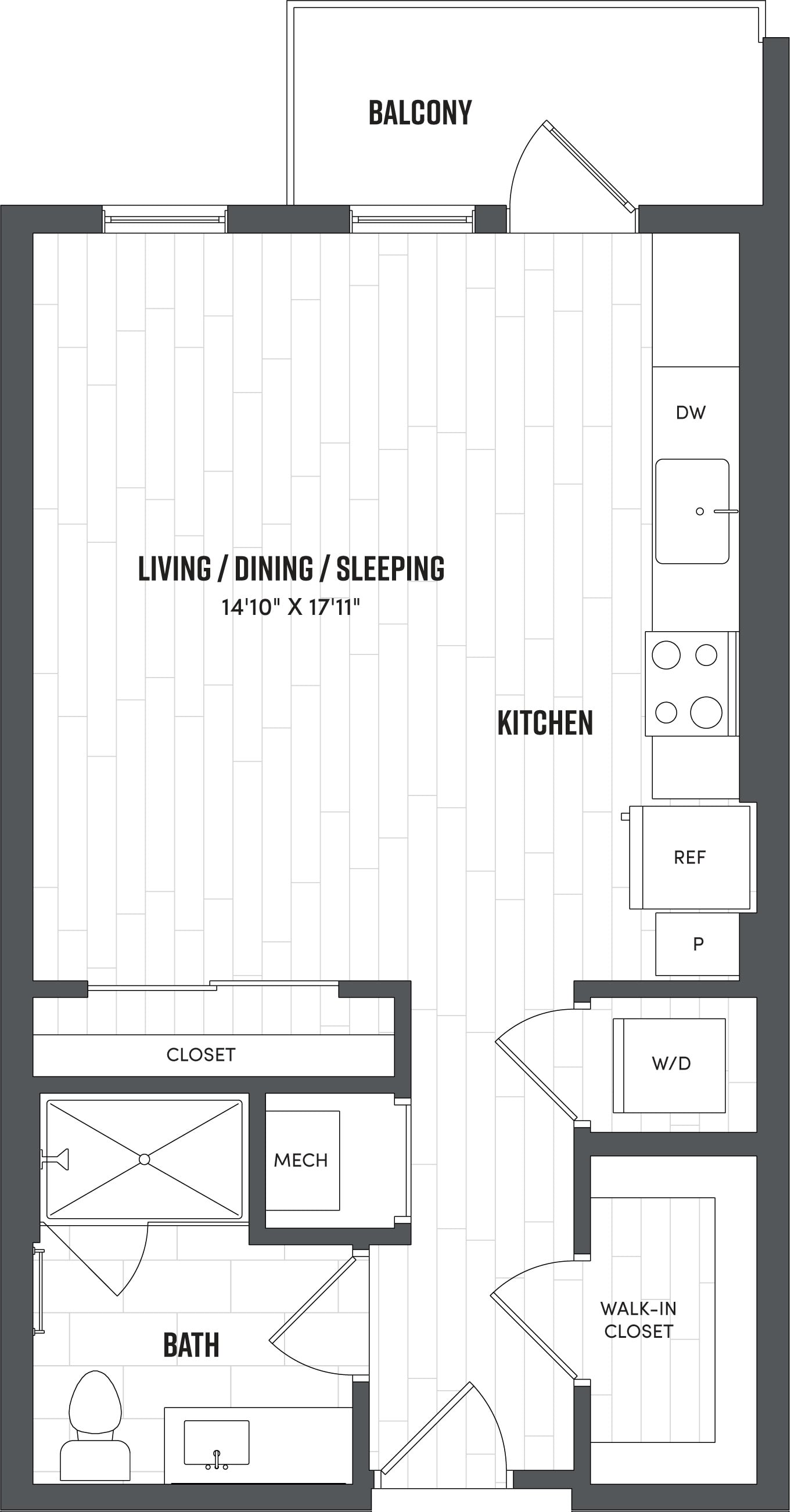 Studio-S2 floor plan