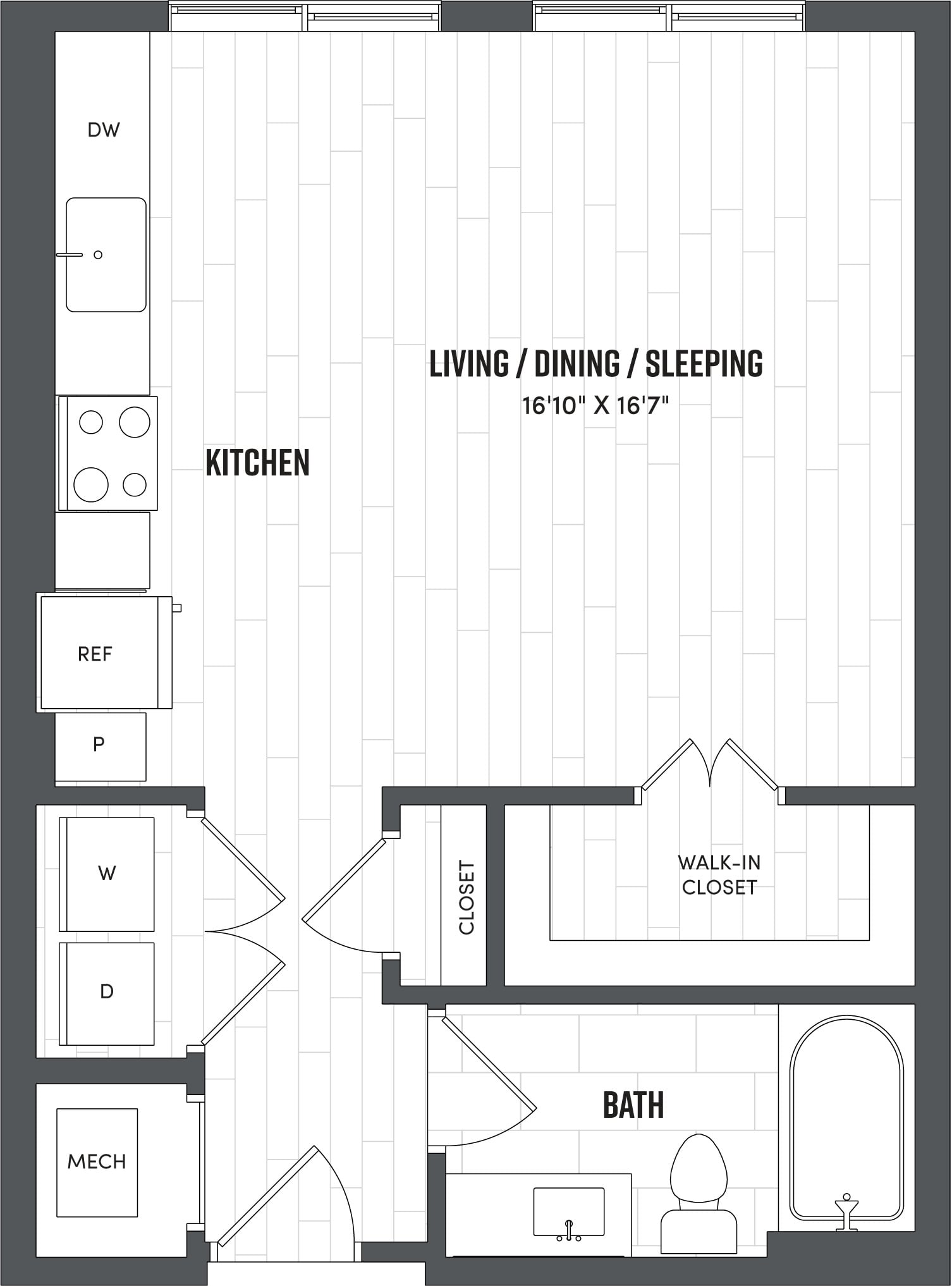 Studio-S1 floor plan