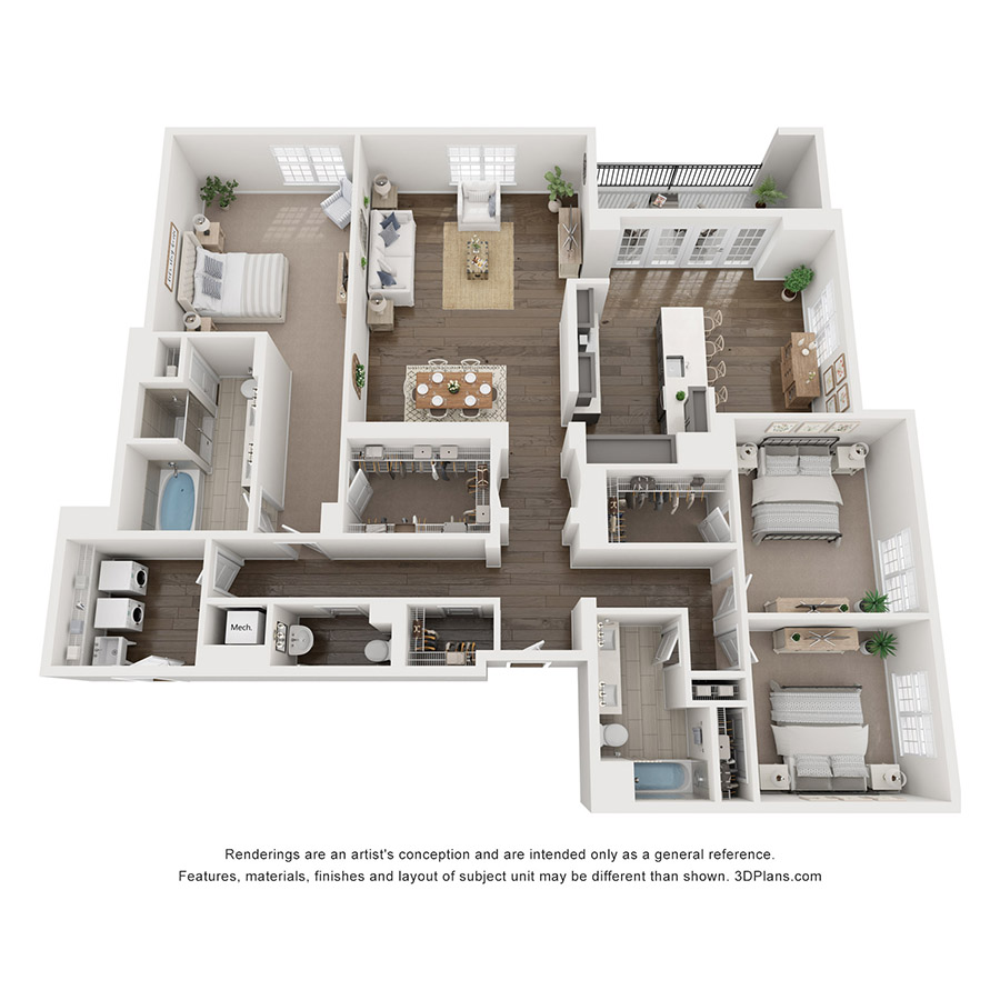 P floor plan