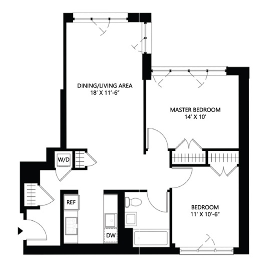 B20DA floor plan