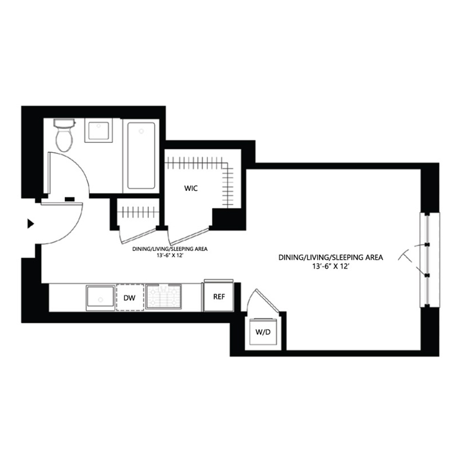 E10lA floor plan