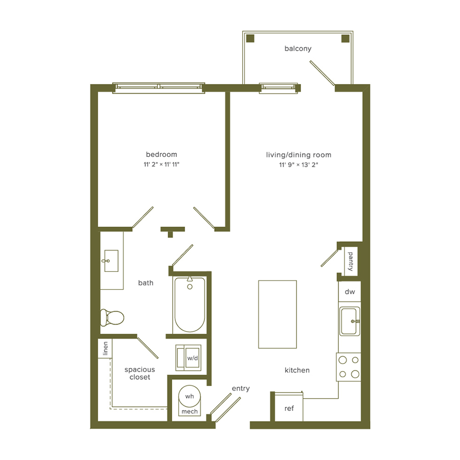 A1 floor plan