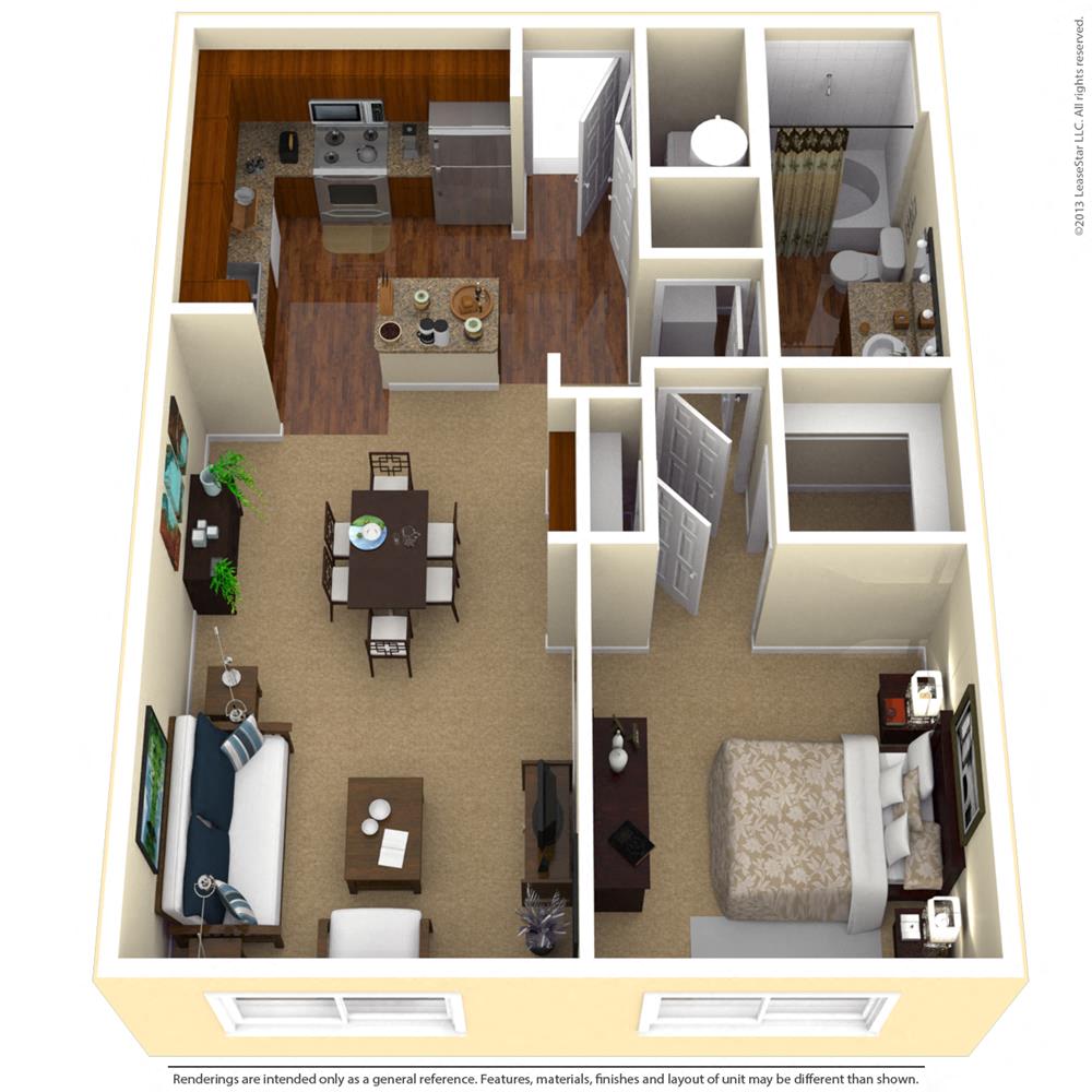 A1 floor plan