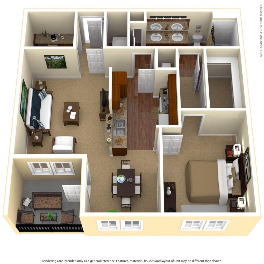 A2 floor plan
