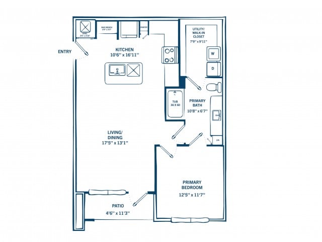 A1B floor plan