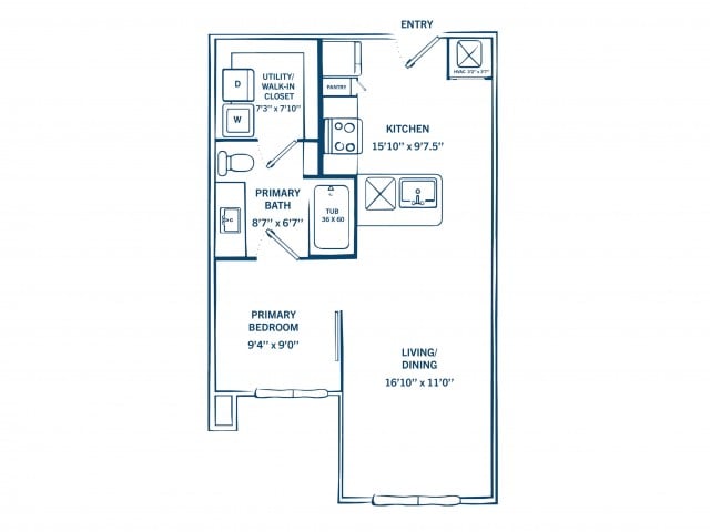 E3 floor plan