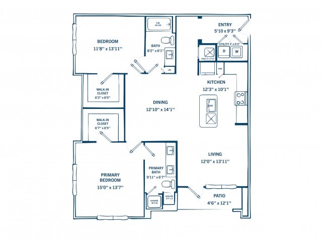 B1D floor plan