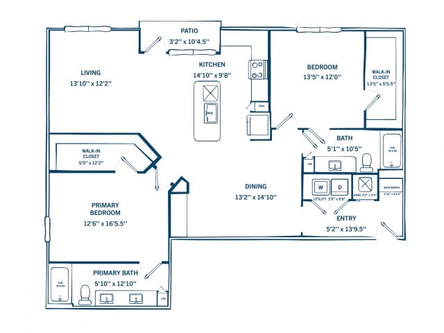 B2D-H floor plan