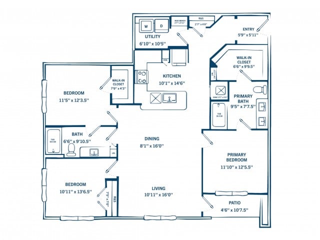 C1A floor plan