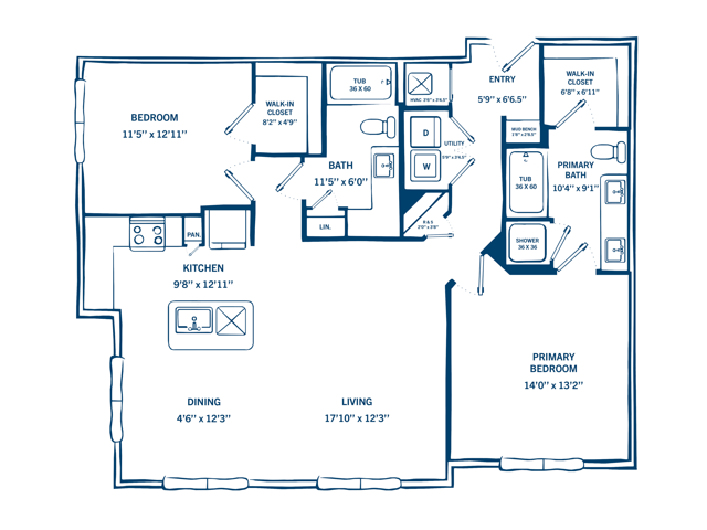 B2A-H floor plan