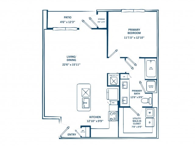 A2 floor plan