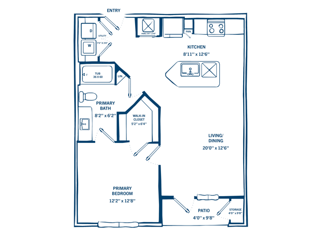 A2-H floor plan