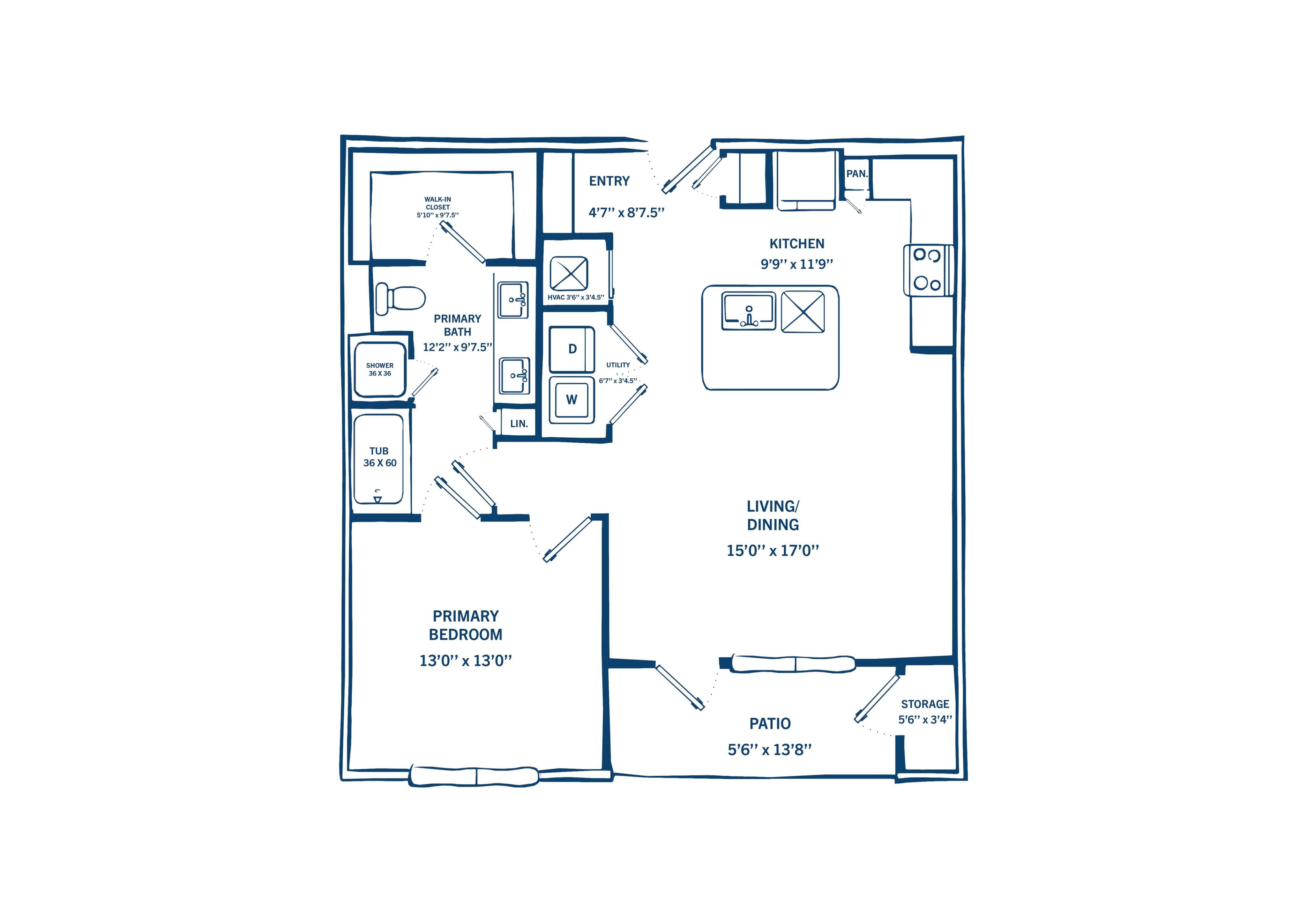 A3-H floor plan