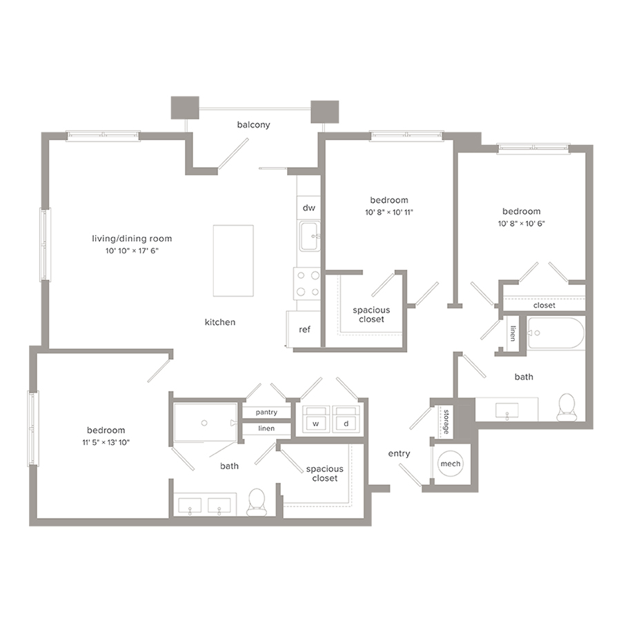 C1 floor plan