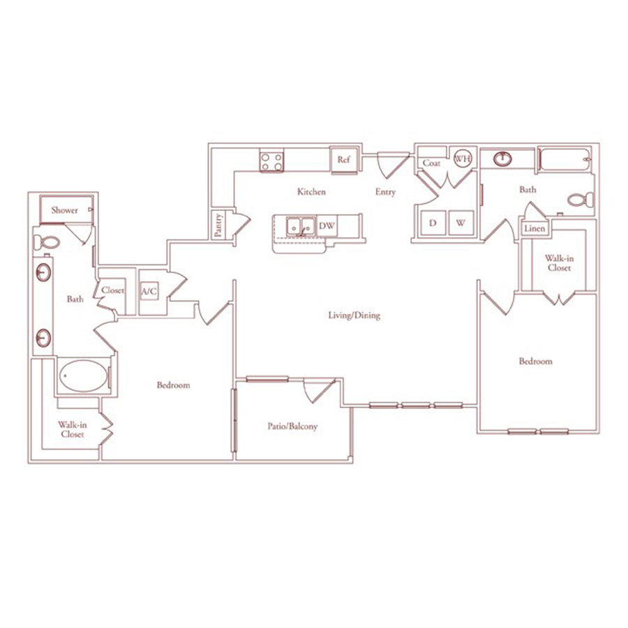 Zaragoza floor plan