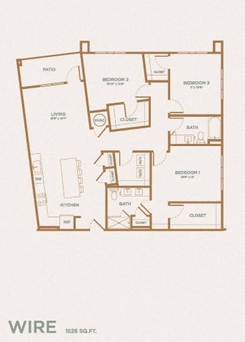 Wire floor plan