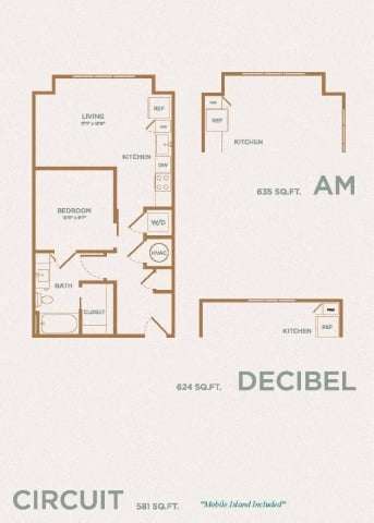 Circuit floor plan