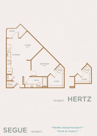 Segue floor plan