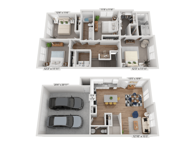 Red Feather floor plan
