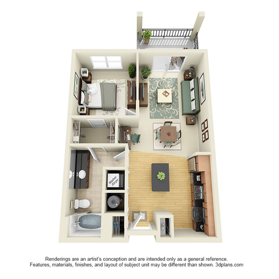 A2 floor plan