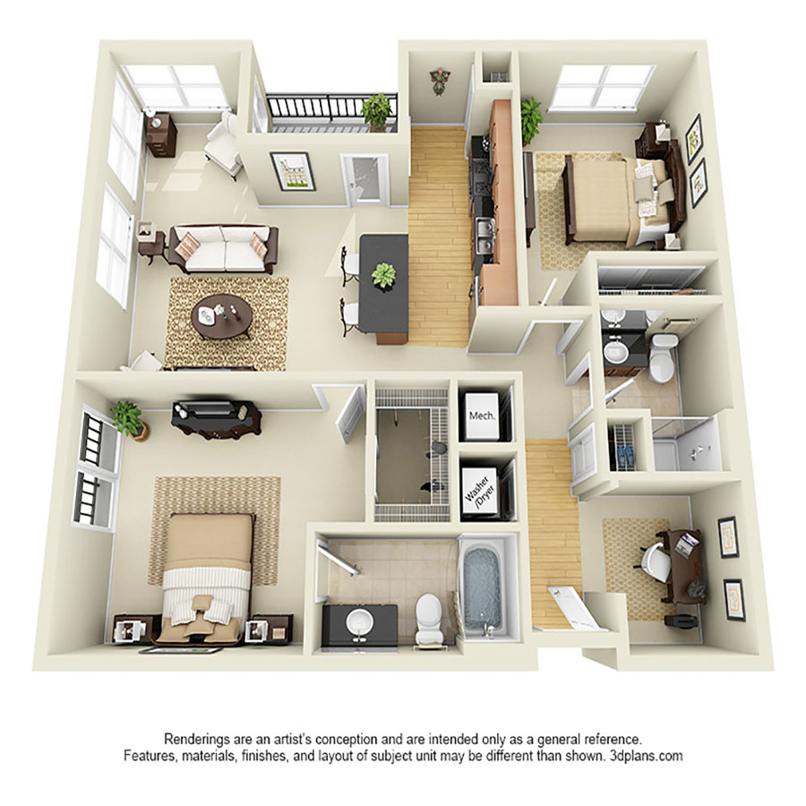 B4 floor plan