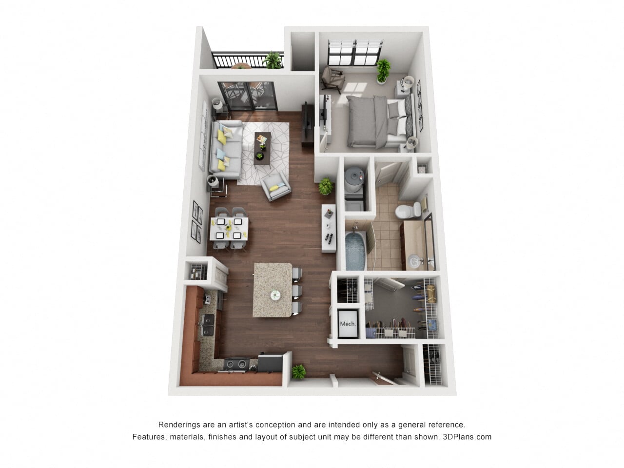 A2A floor plan