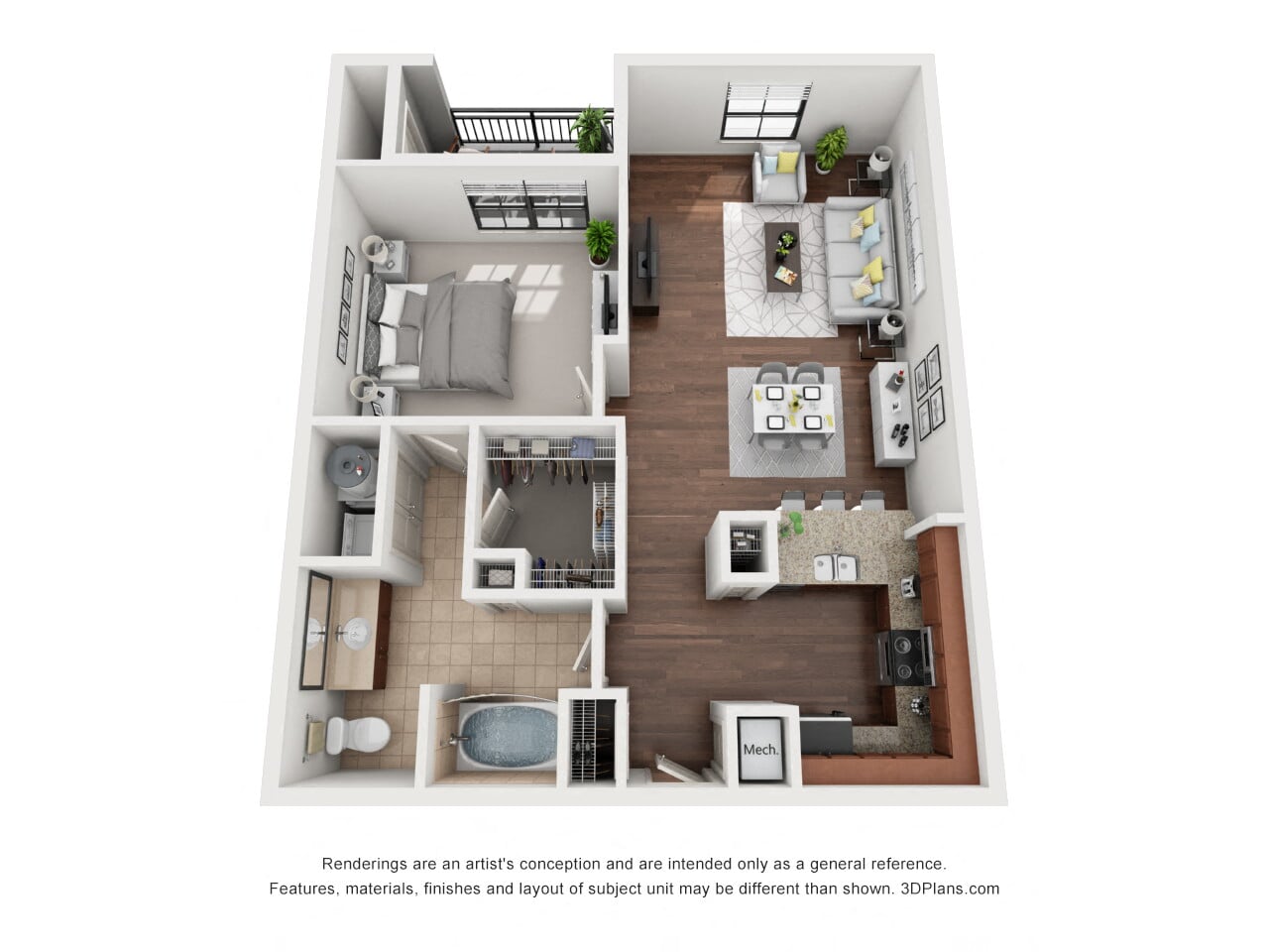A4 floor plan