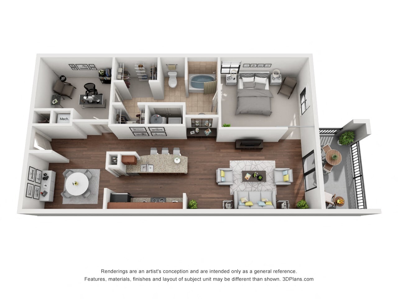 A7 floor plan