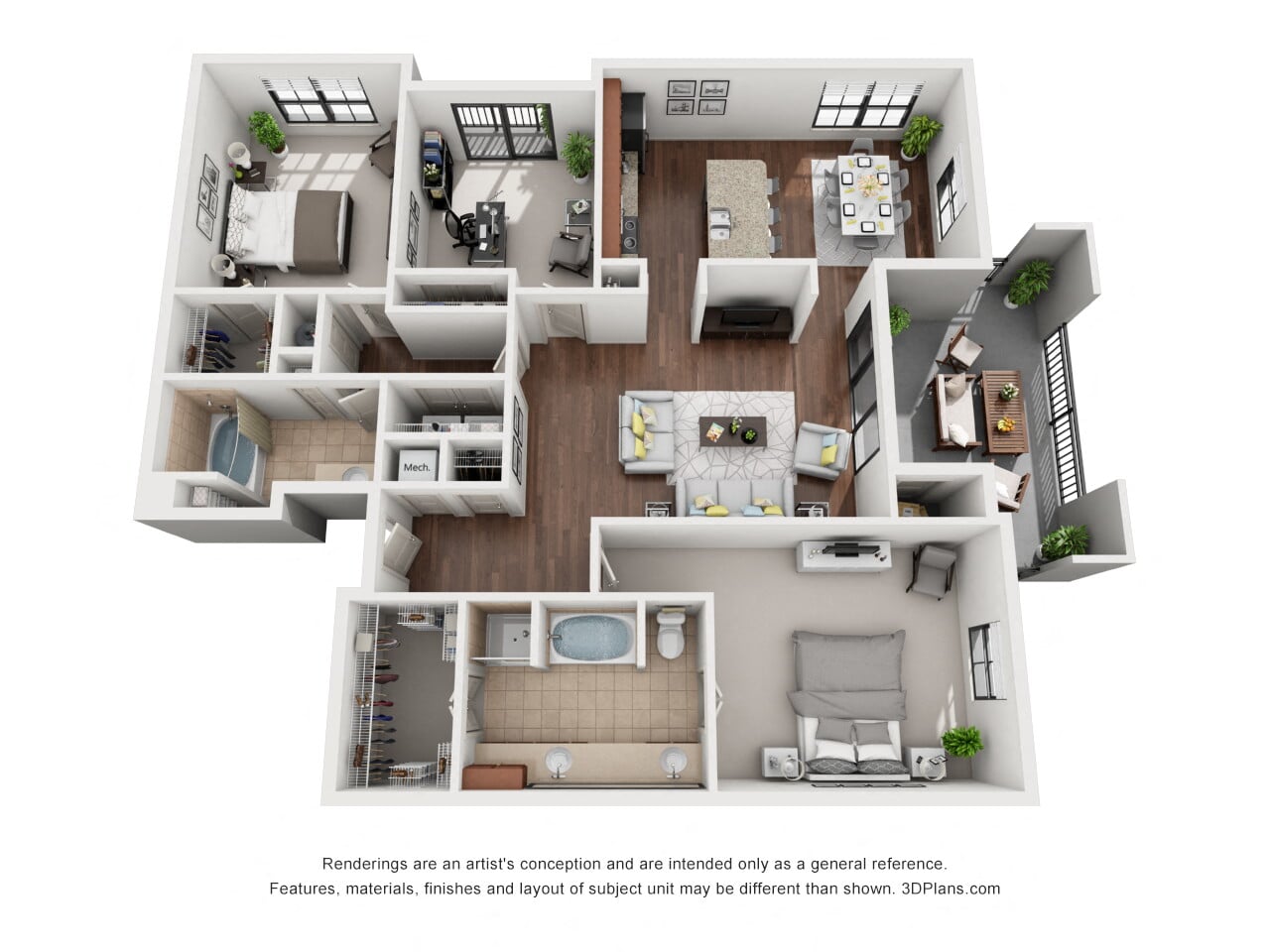 C1 floor plan