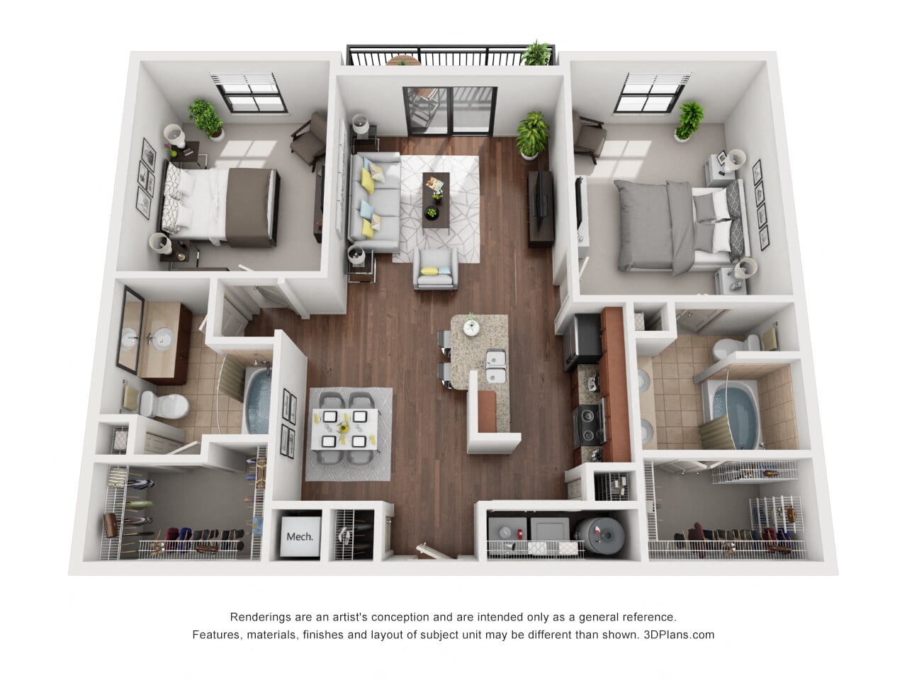B2 floor plan