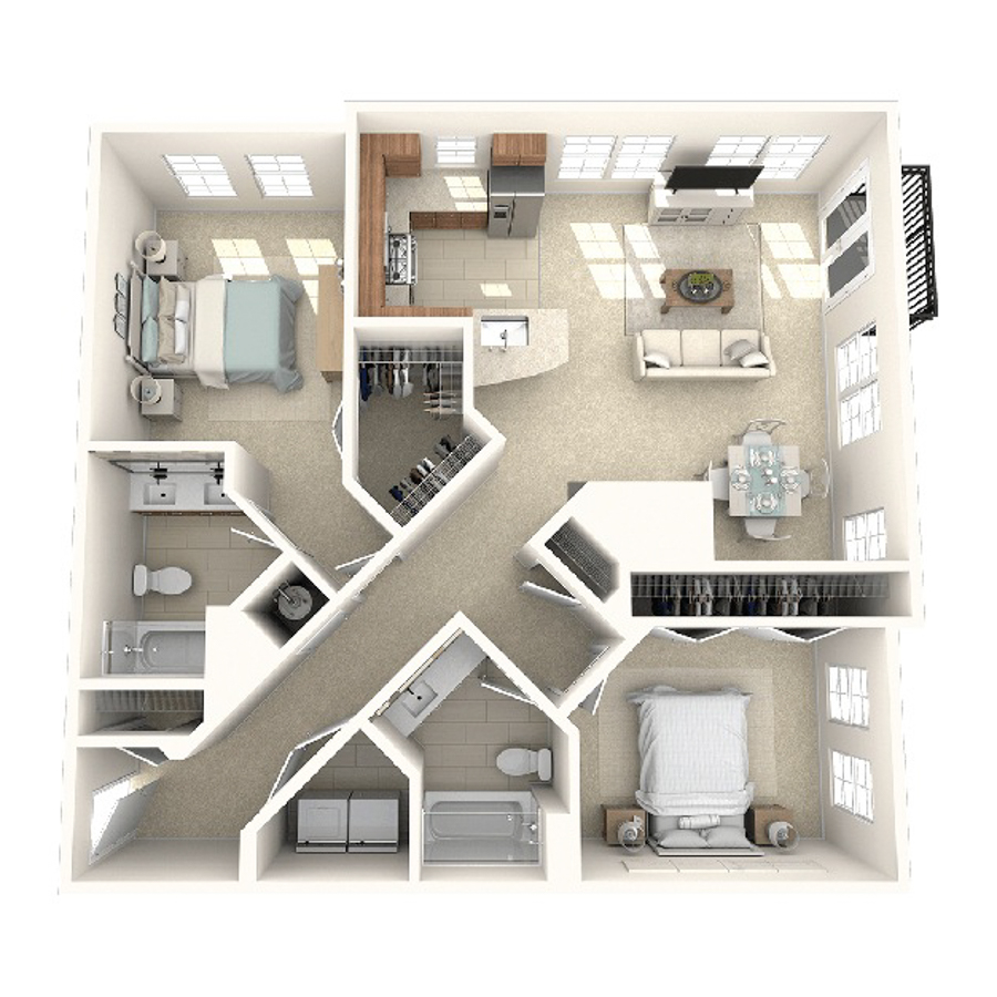 Hamilton floor plan