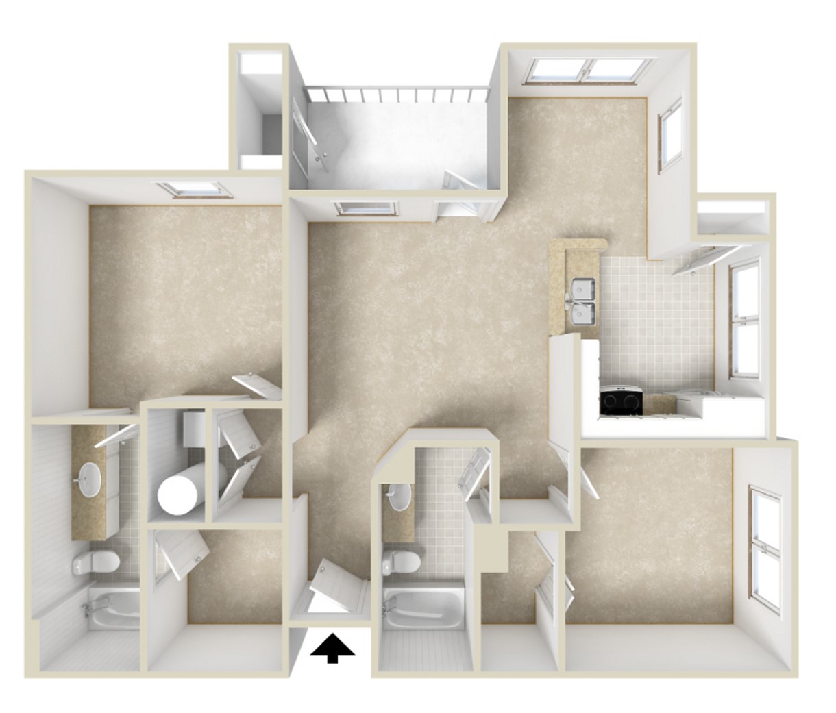 B2 floor plan
