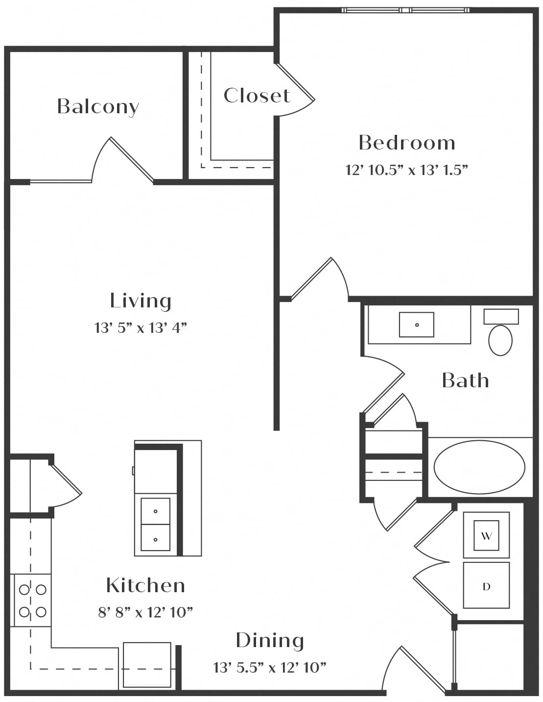 A1 floor plan