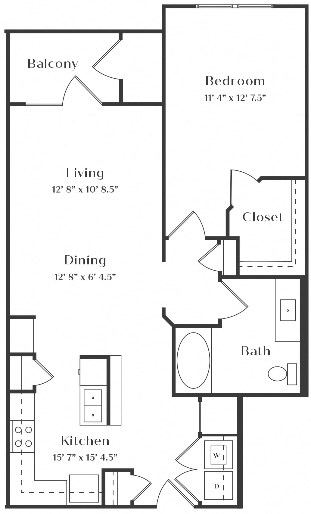 A2 floor plan