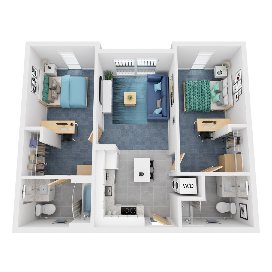 George floor plan