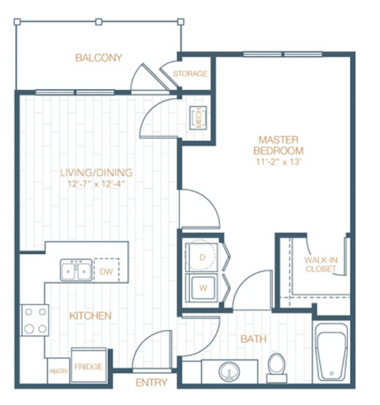 A1 floor plan