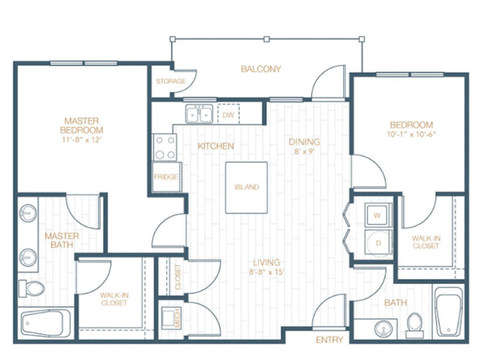 B2 floor plan