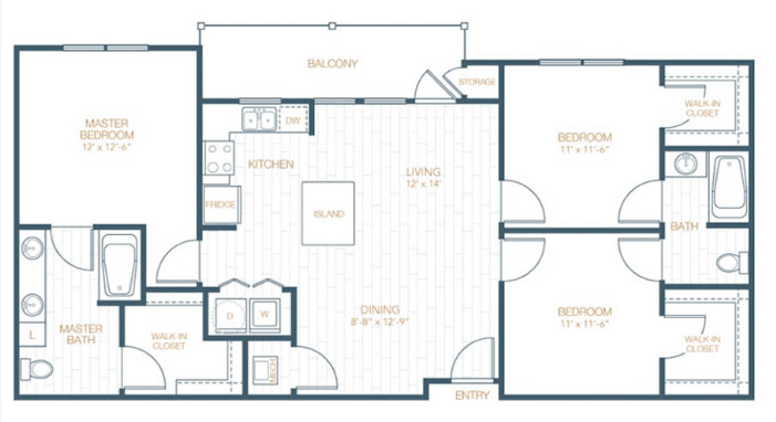 C1 floor plan